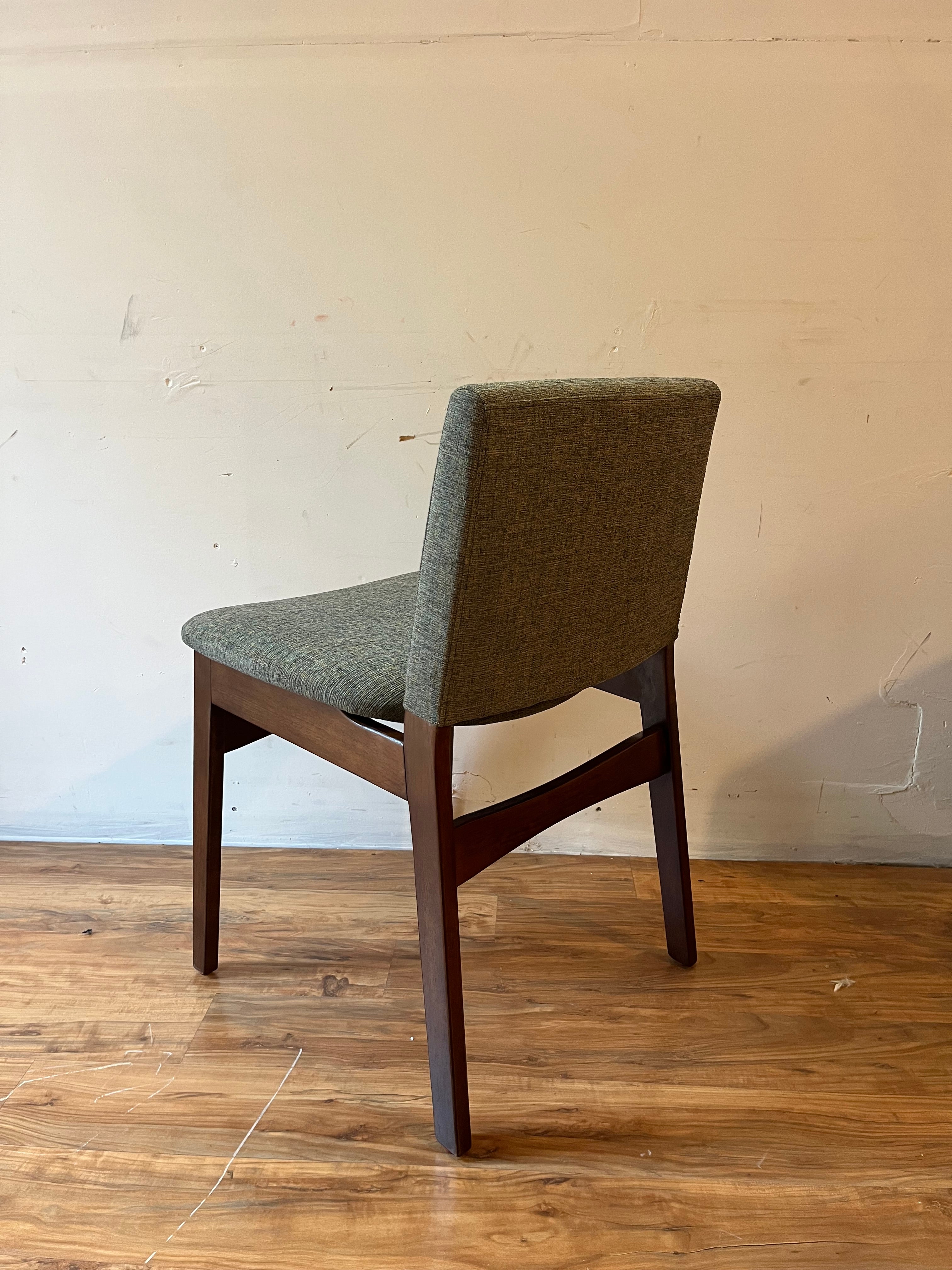 Article Nosh Dining Chairs - Walnut and Hemlock Green