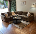 Jordan’s Furniture Artemis Sectional in Ash Gray