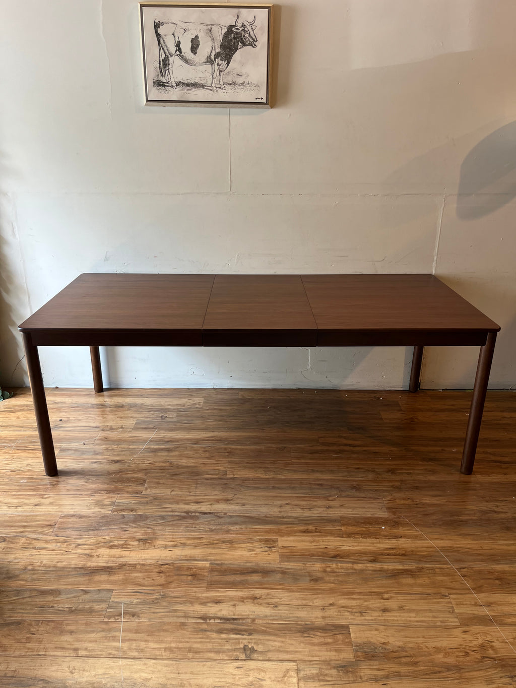 Article Heidi 62" - 82.75" Extendable Dining Table - Walnut