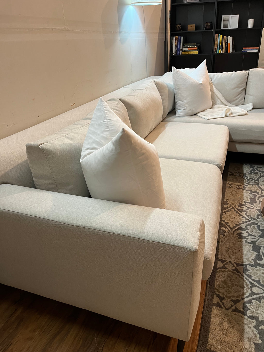 West Elm Harper Sectional in Oyster