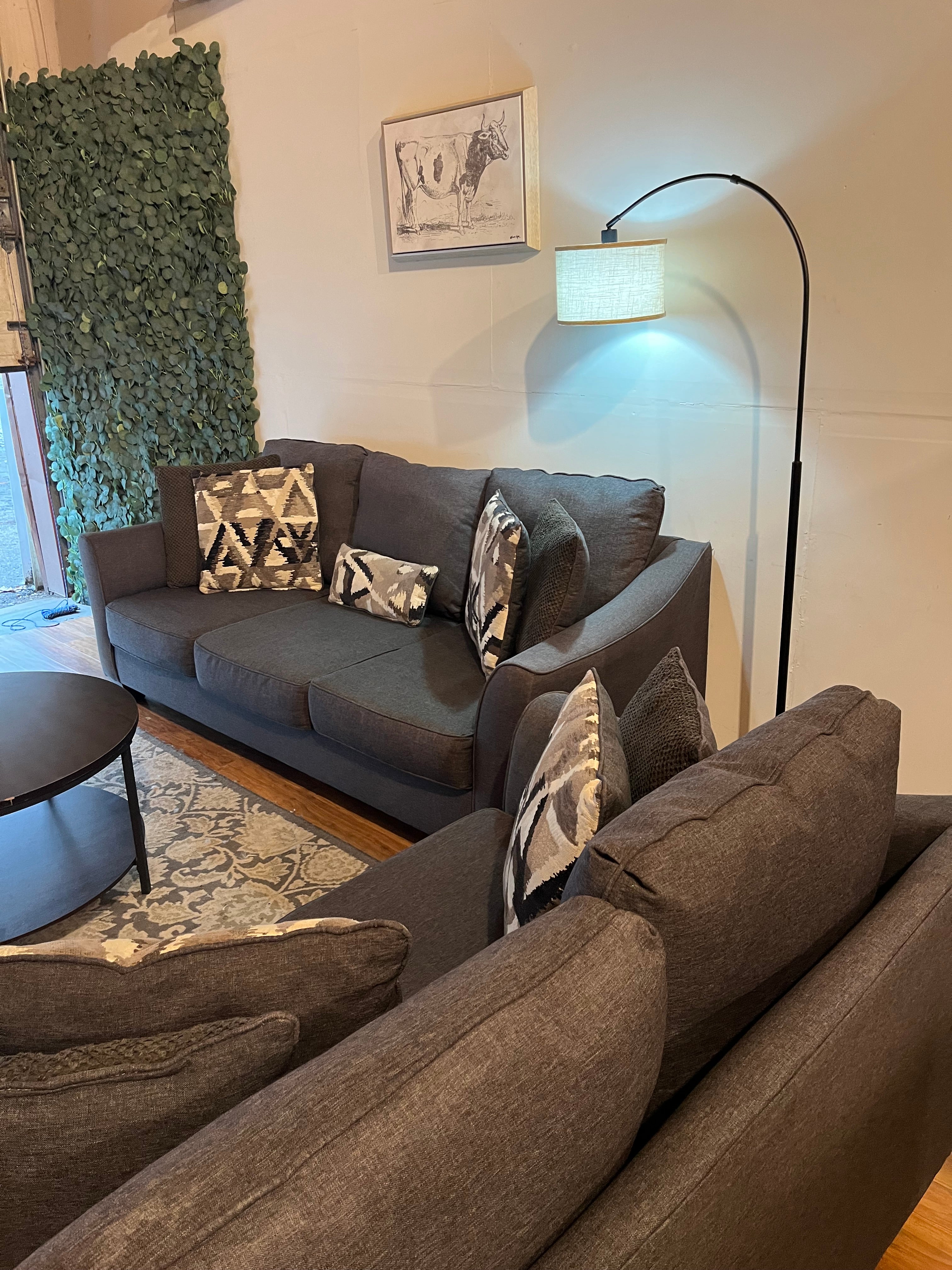 Ashley Furniture Sofa and Loveseat in Slate