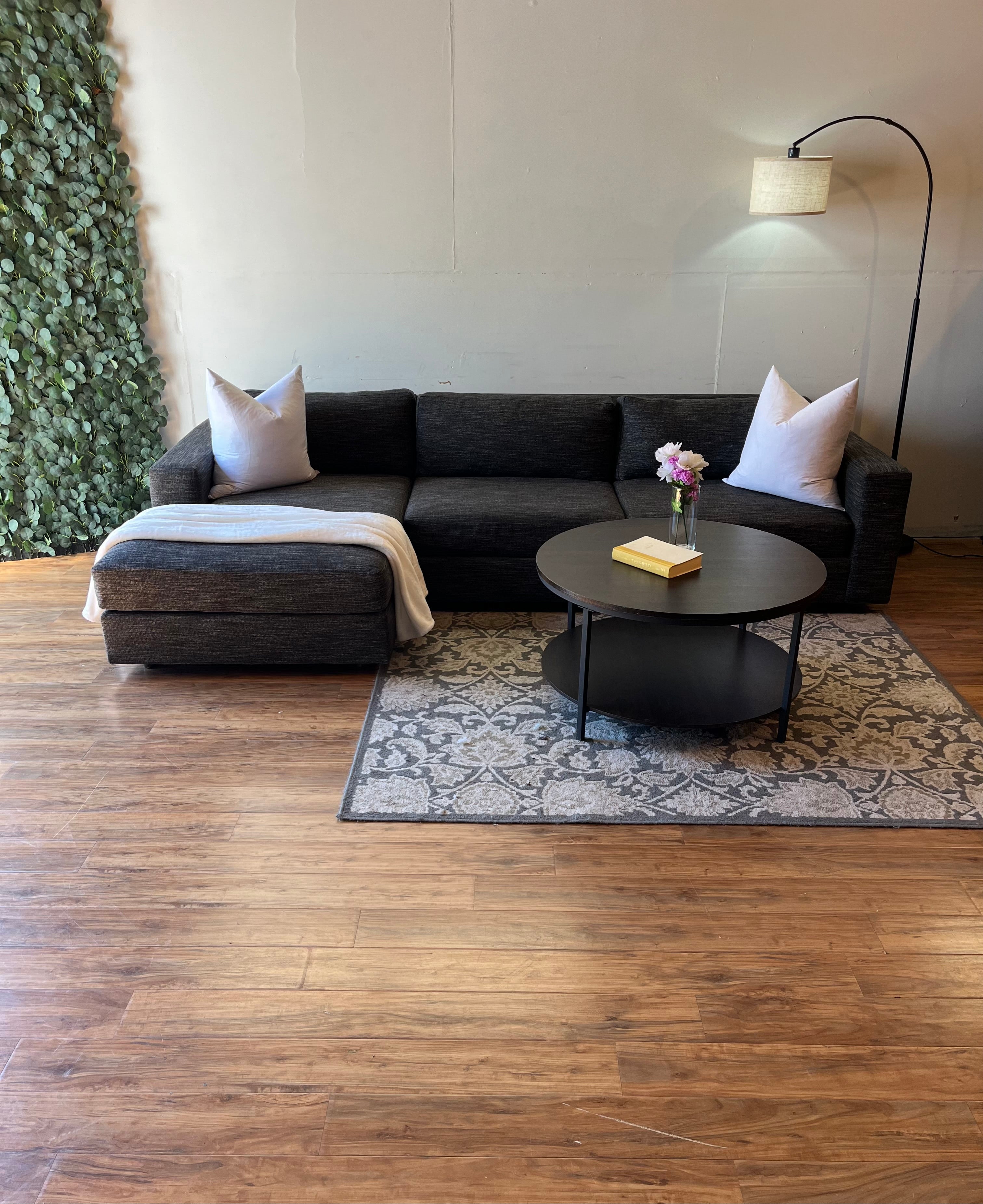 West Elm Urban Sectional in Pewter