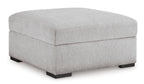 Gabyleigh Ottoman with Storage in Nickel