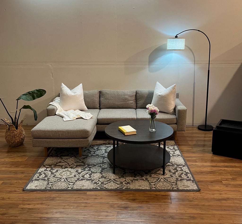 Charcoal Grey Sectional