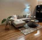 Charcoal Grey Sectional