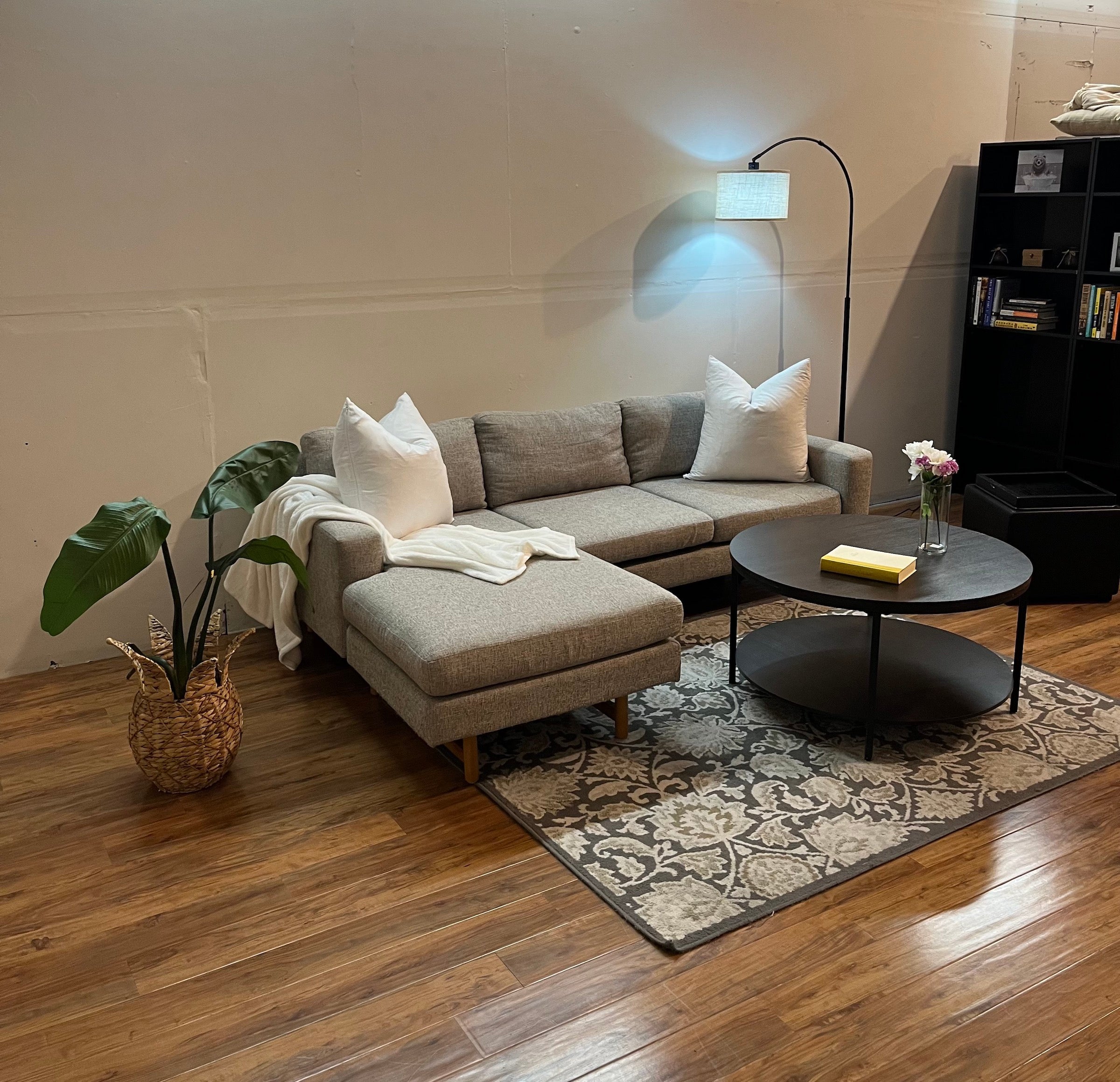 Charcoal Grey Sectional