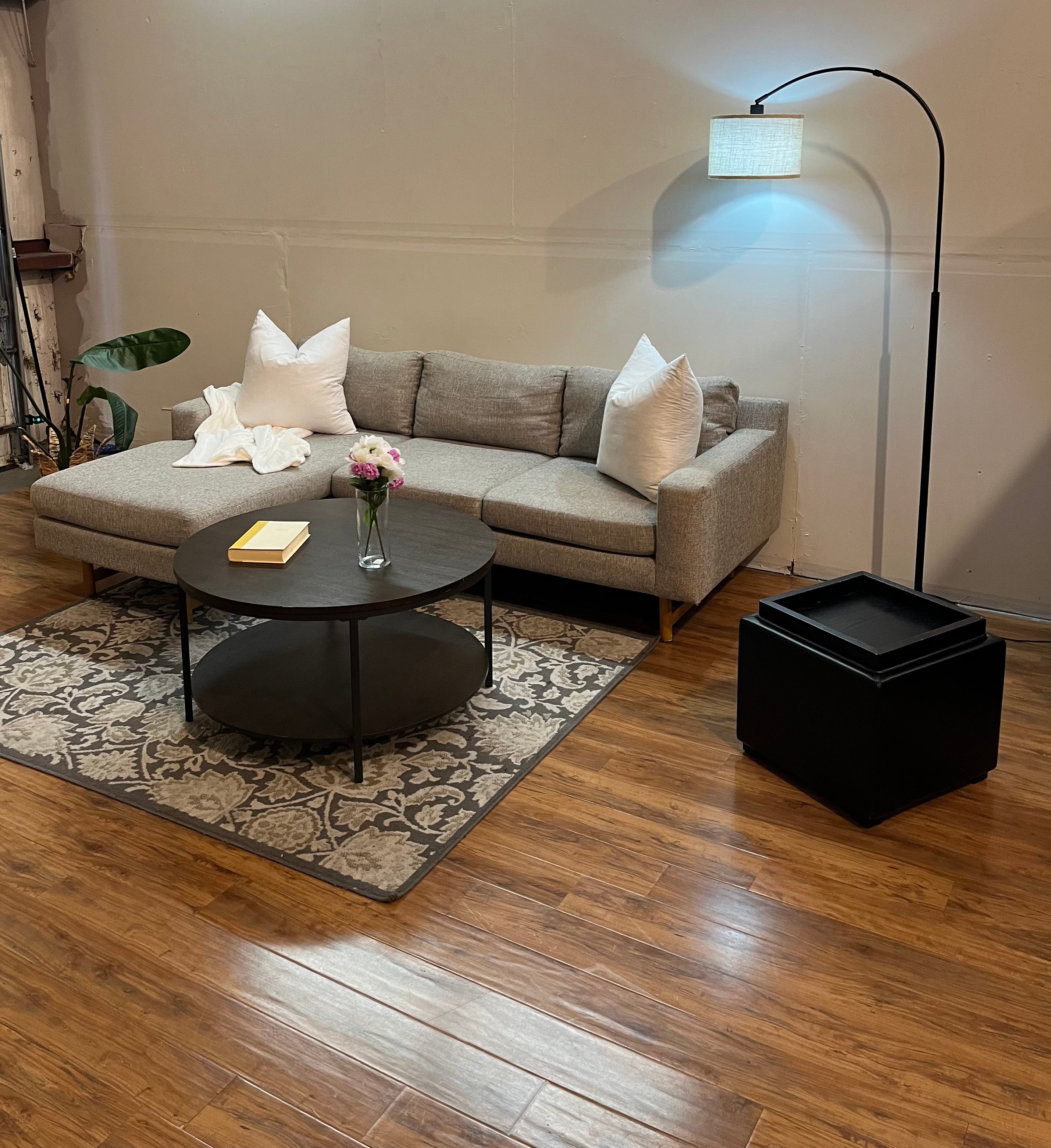 Charcoal Grey Sectional