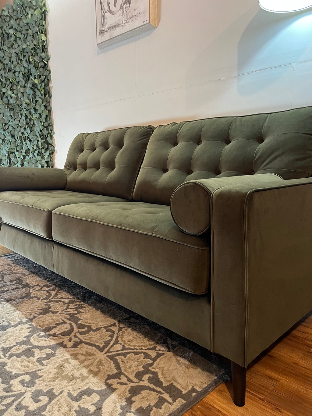 Nova Sofa - Olive