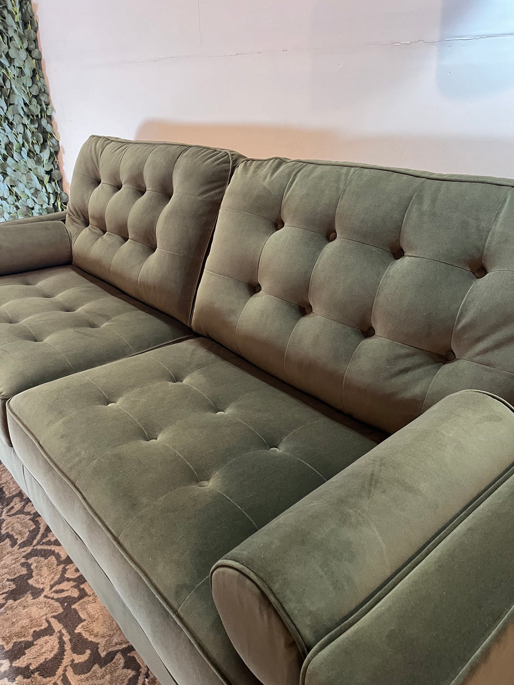 Nova Sofa - Olive
