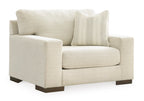 Maggie Oversized Chair in Birch