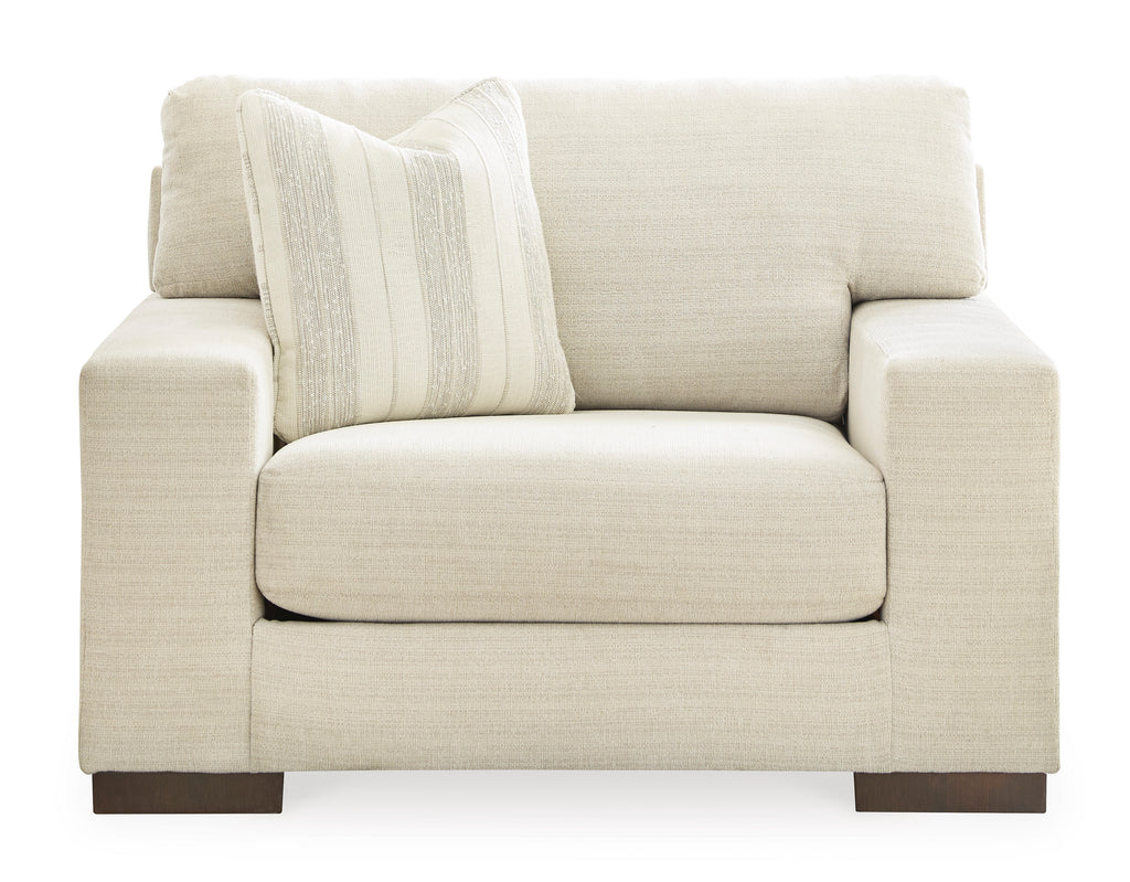 Maggie Oversized Chair in Birch