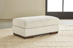 Maggie Ottoman in Birch