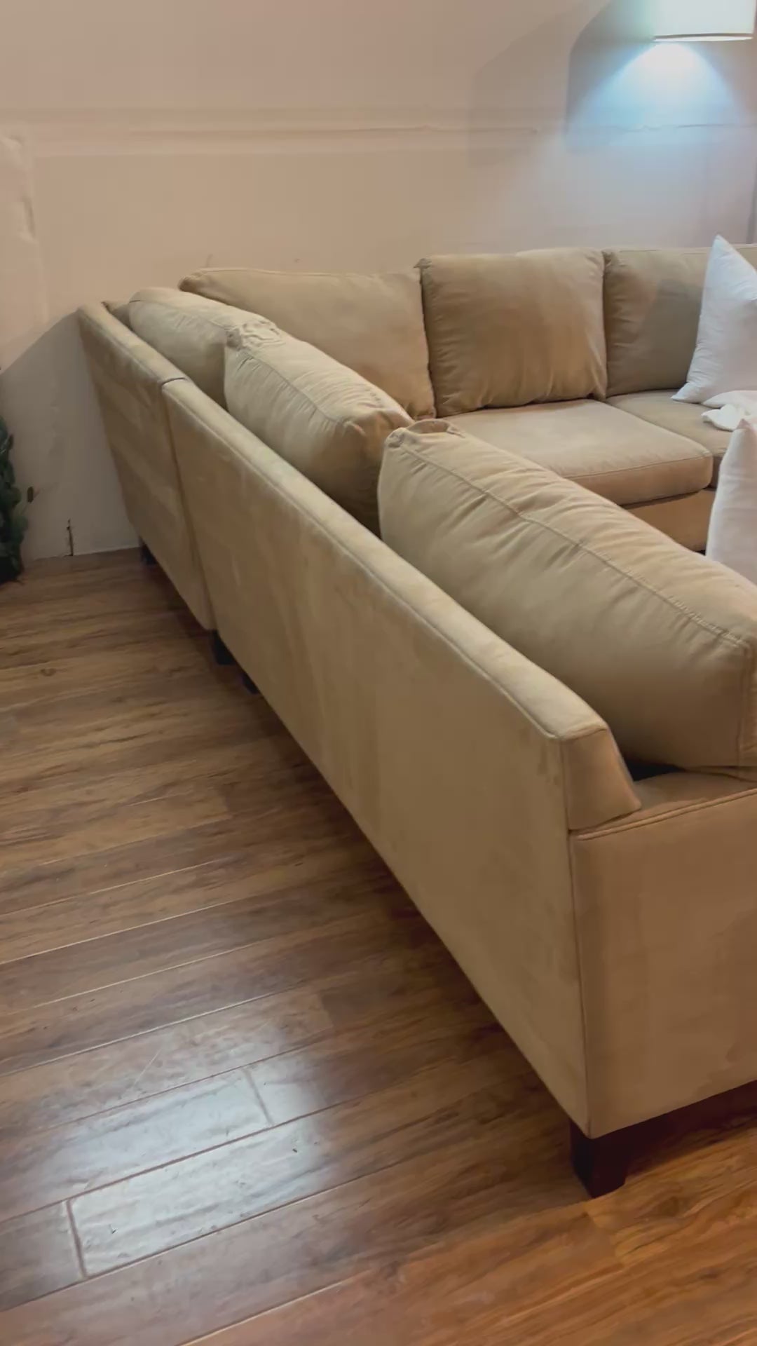 Max Home Sectional in Sand Beige