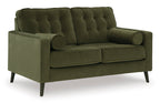 Reveon Lakes Loveseat in Olive
