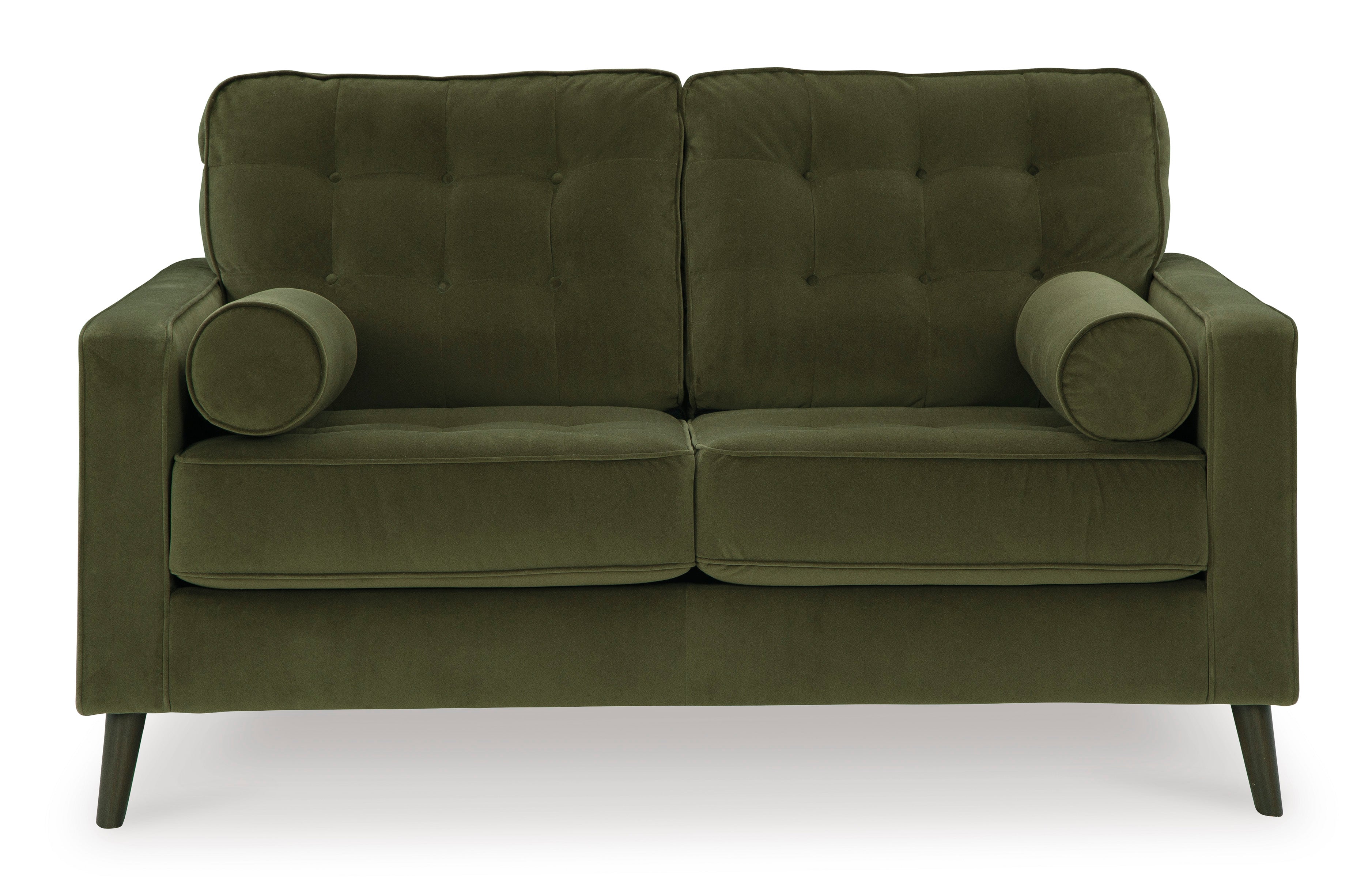 Reveon Lakes Loveseat in Olive