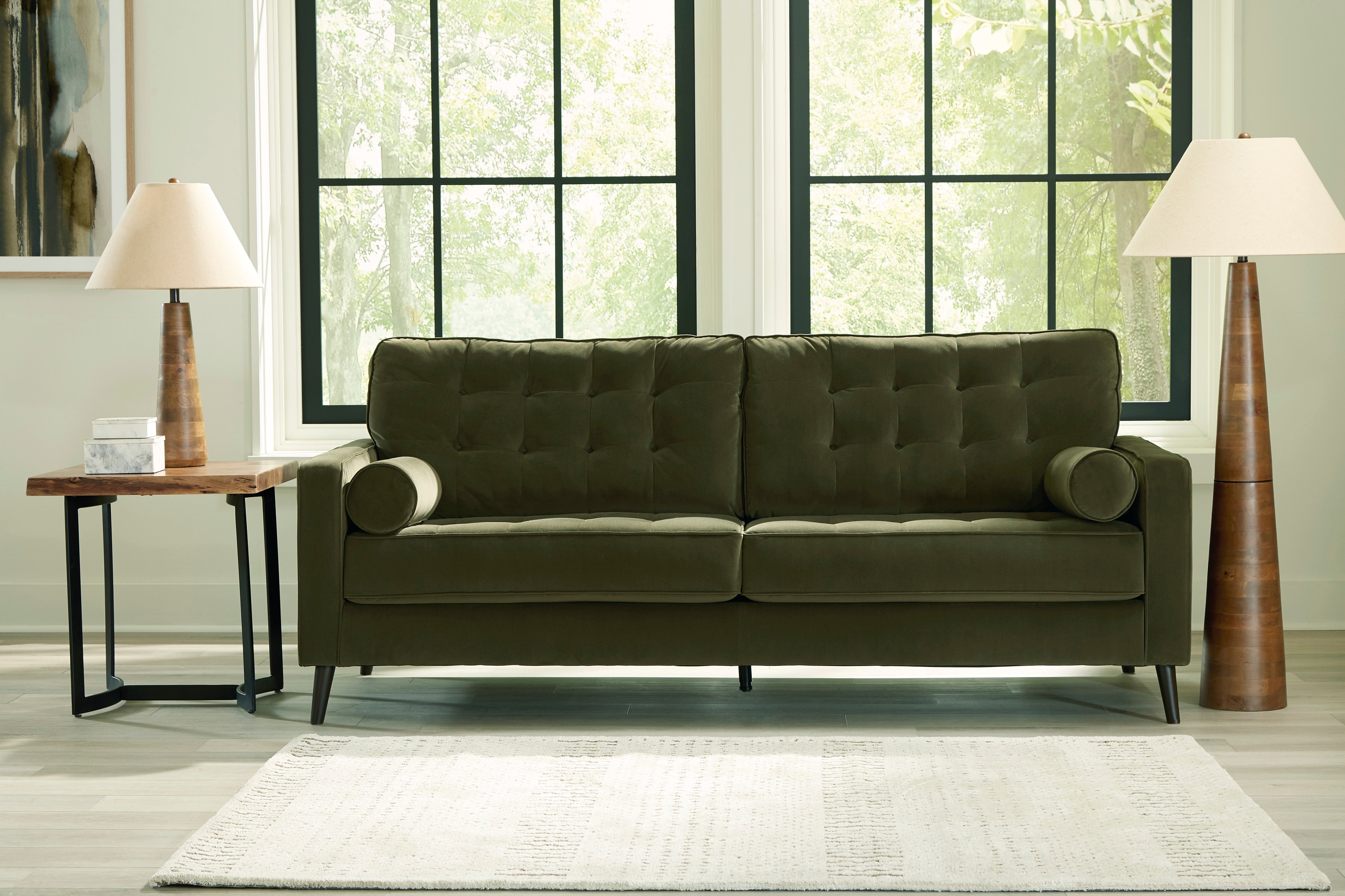 Reveon Lakes Sofa in Olive